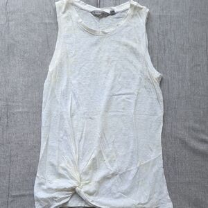 Elegant White Sleeveless Top